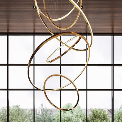 Lohja Gold Chandelier