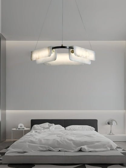 Delia Alabaster Chandelier