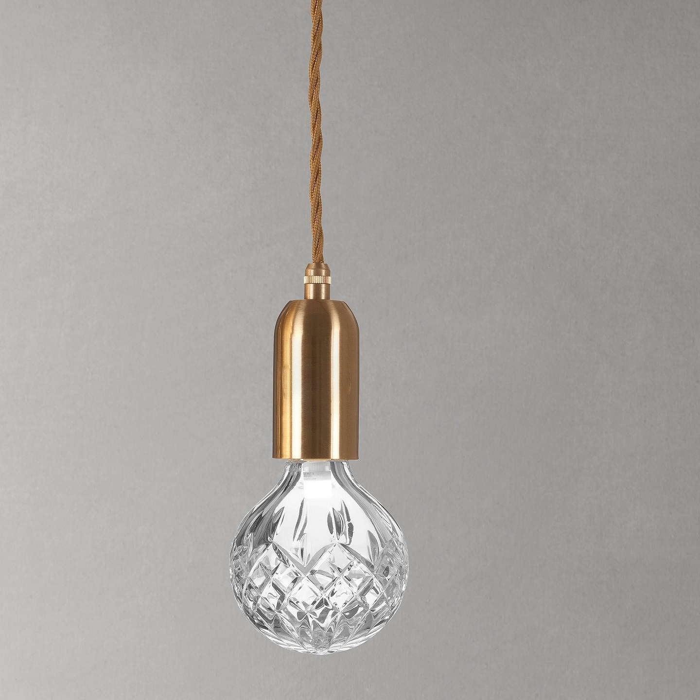 Crystal Bulb Pendant Light