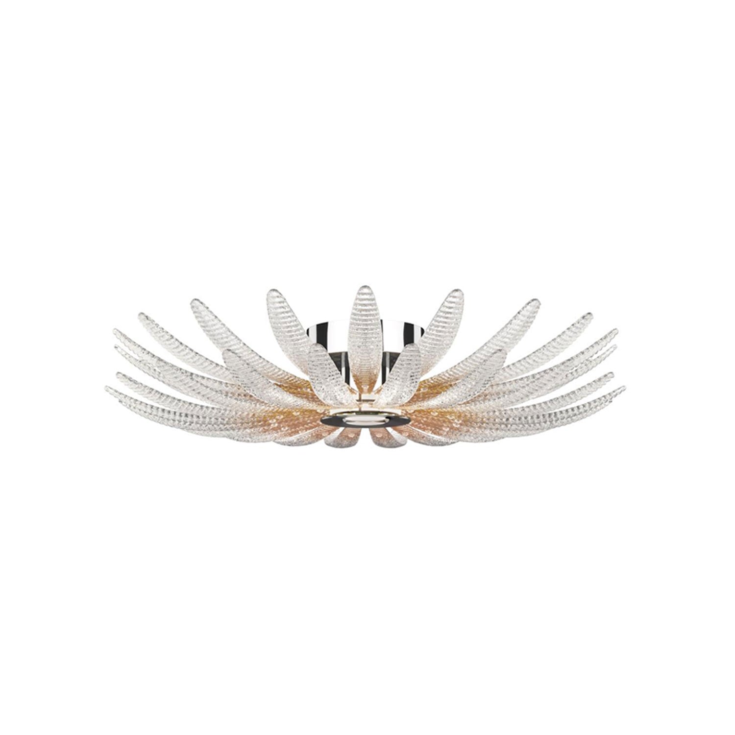 Aurelia Glass Petal Ceiling Light