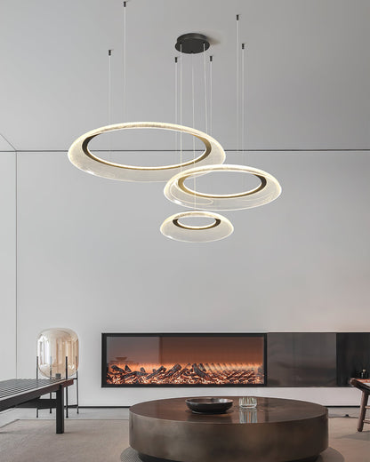 Graduated Circle Chandelier