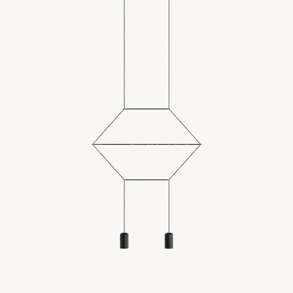 Lines 2D Hanging lamps