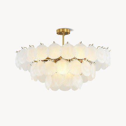 Shell Glass chandelier