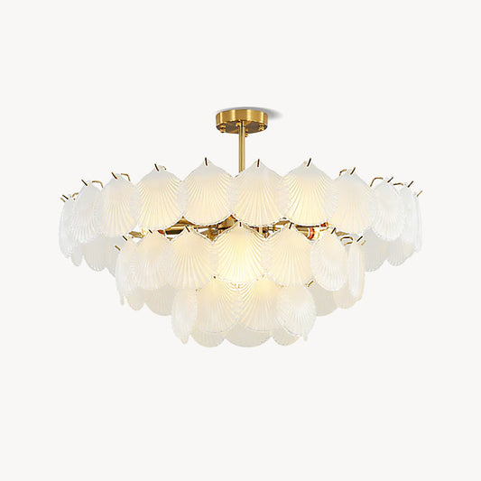 Shell Glass chandelier