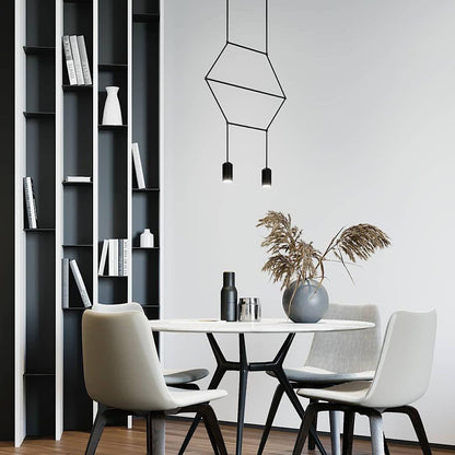 Lines 2D Hanging lamps