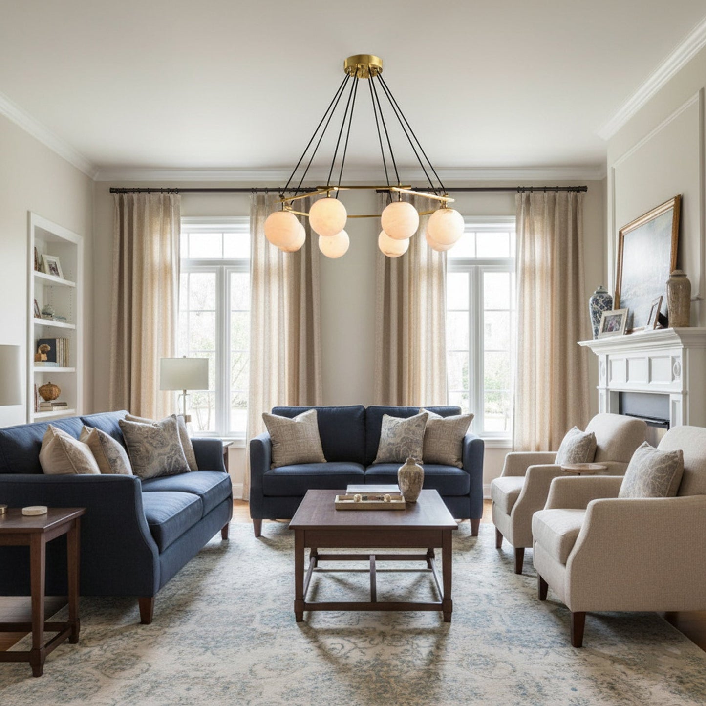 Hayes Alabaster Chandelier