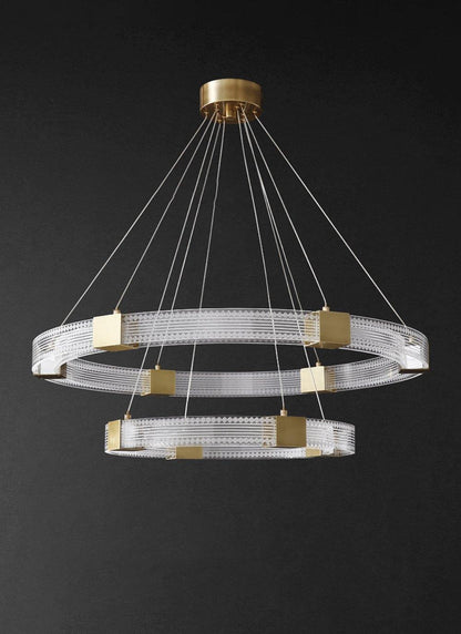 Parallel Ring LED Chandelier
