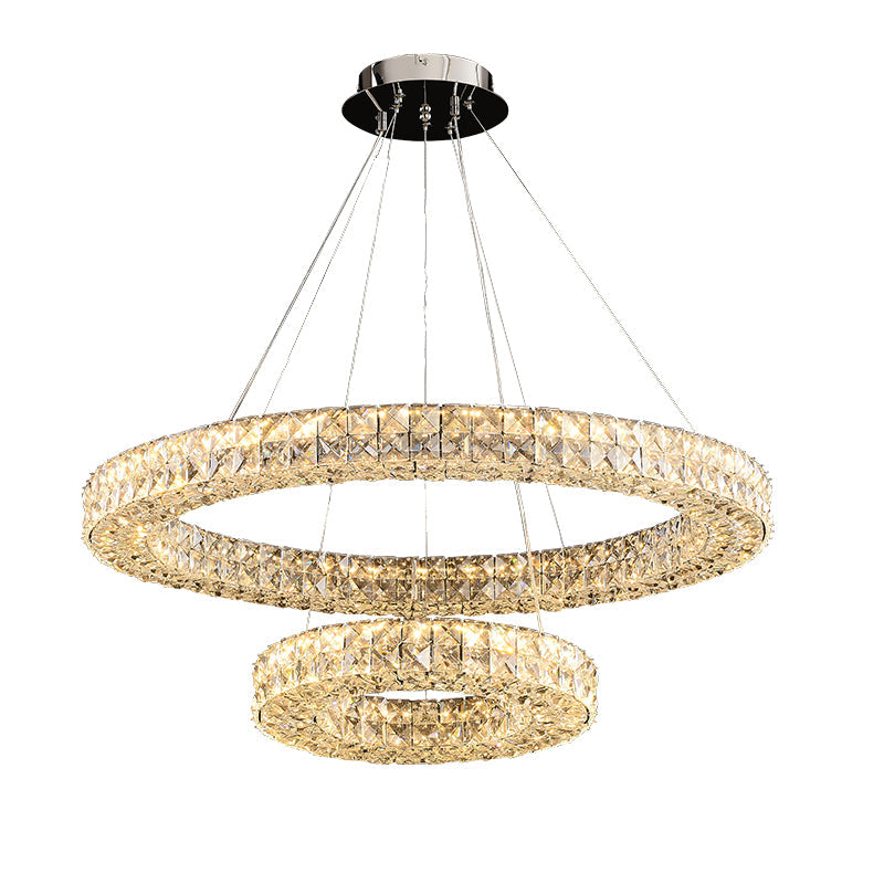 Asscher Ring Chandelier