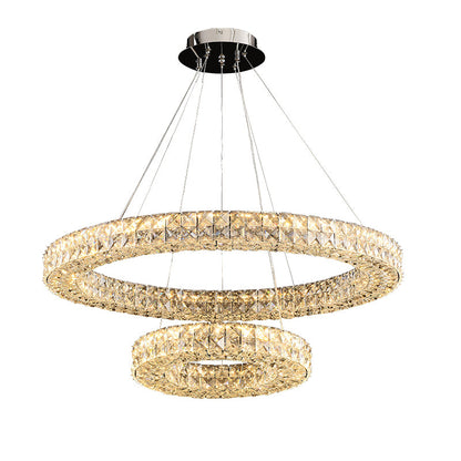 Asscher Ring Chandelier