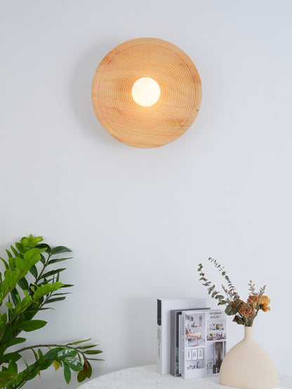 Annual Ring Wall Lamp