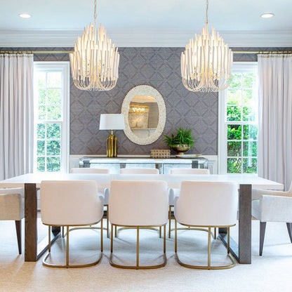 Sparse Wooden stick Chandelier