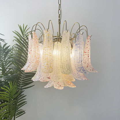 Venini Glass Chandelier