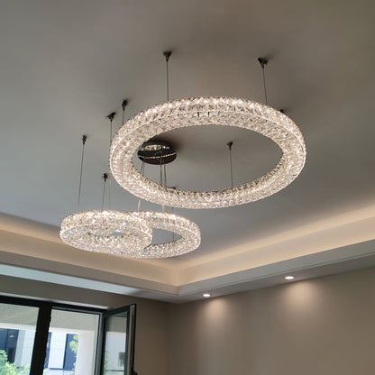 Asscher Ring Chandelier