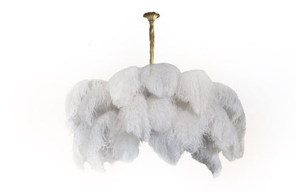 Ostrich Feather Chandeliers