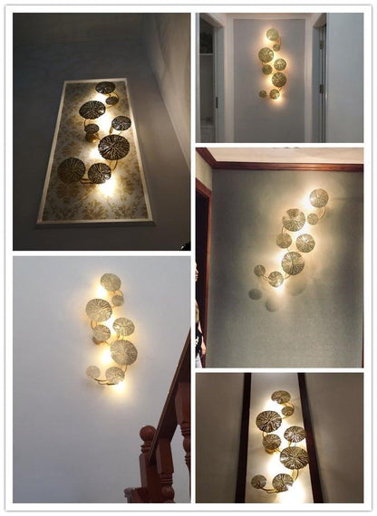 Lotus Leaf Wall Sconce