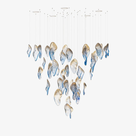 Ocean Drift Blown Glass Customize Chandelier