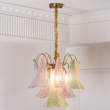Venini Glass Chandelier