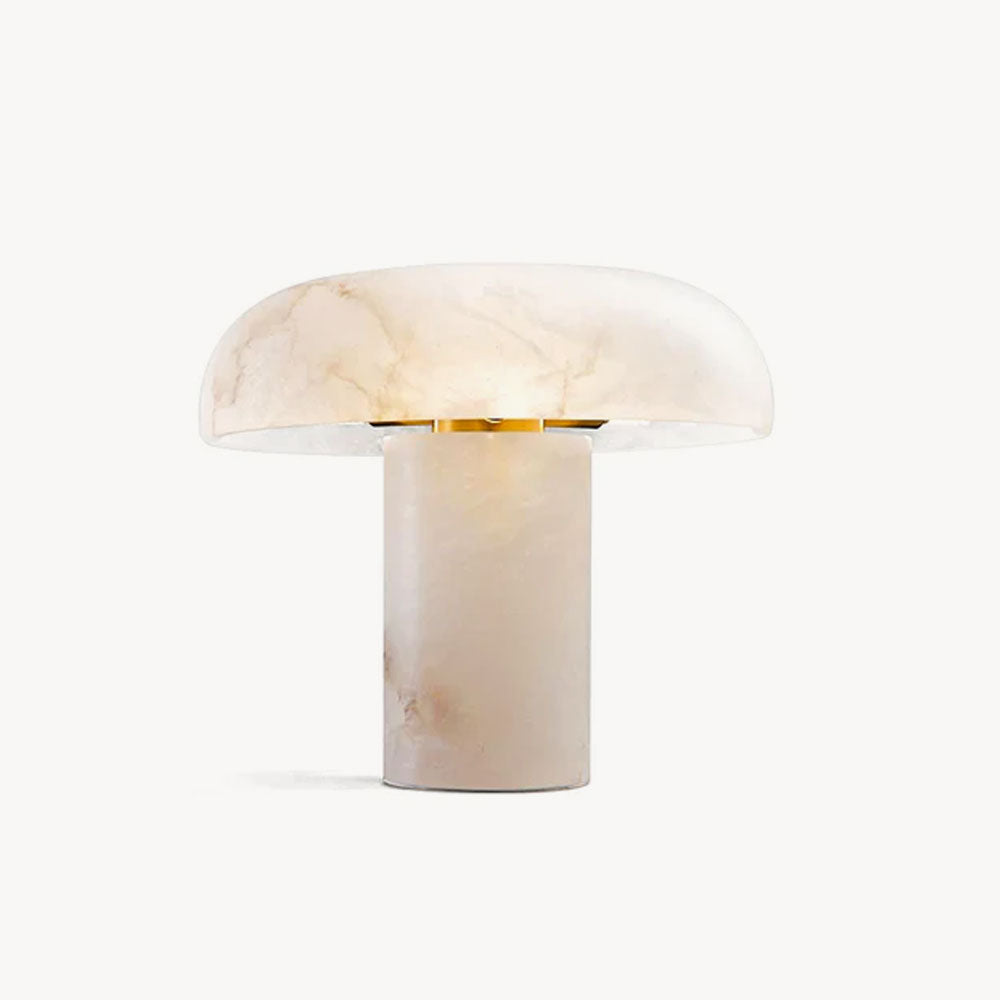 Mushroom Alabaster Table Lamp