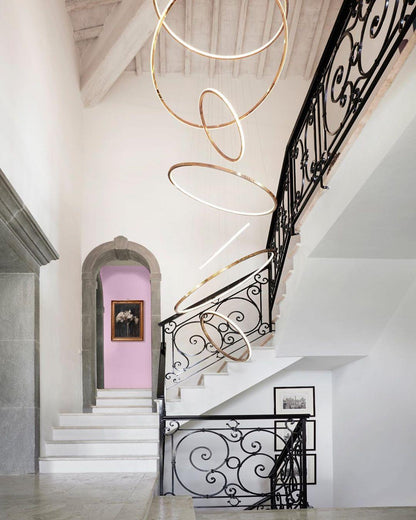 Lohja Gold Chandelier