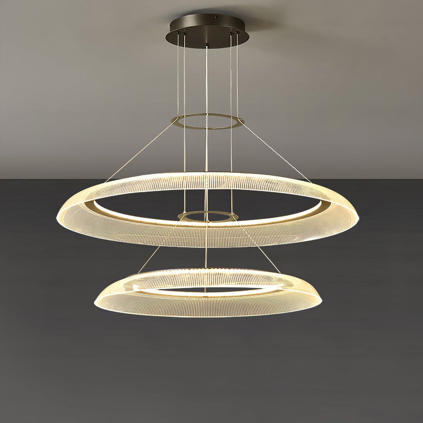 Graduated Circle Chandelier