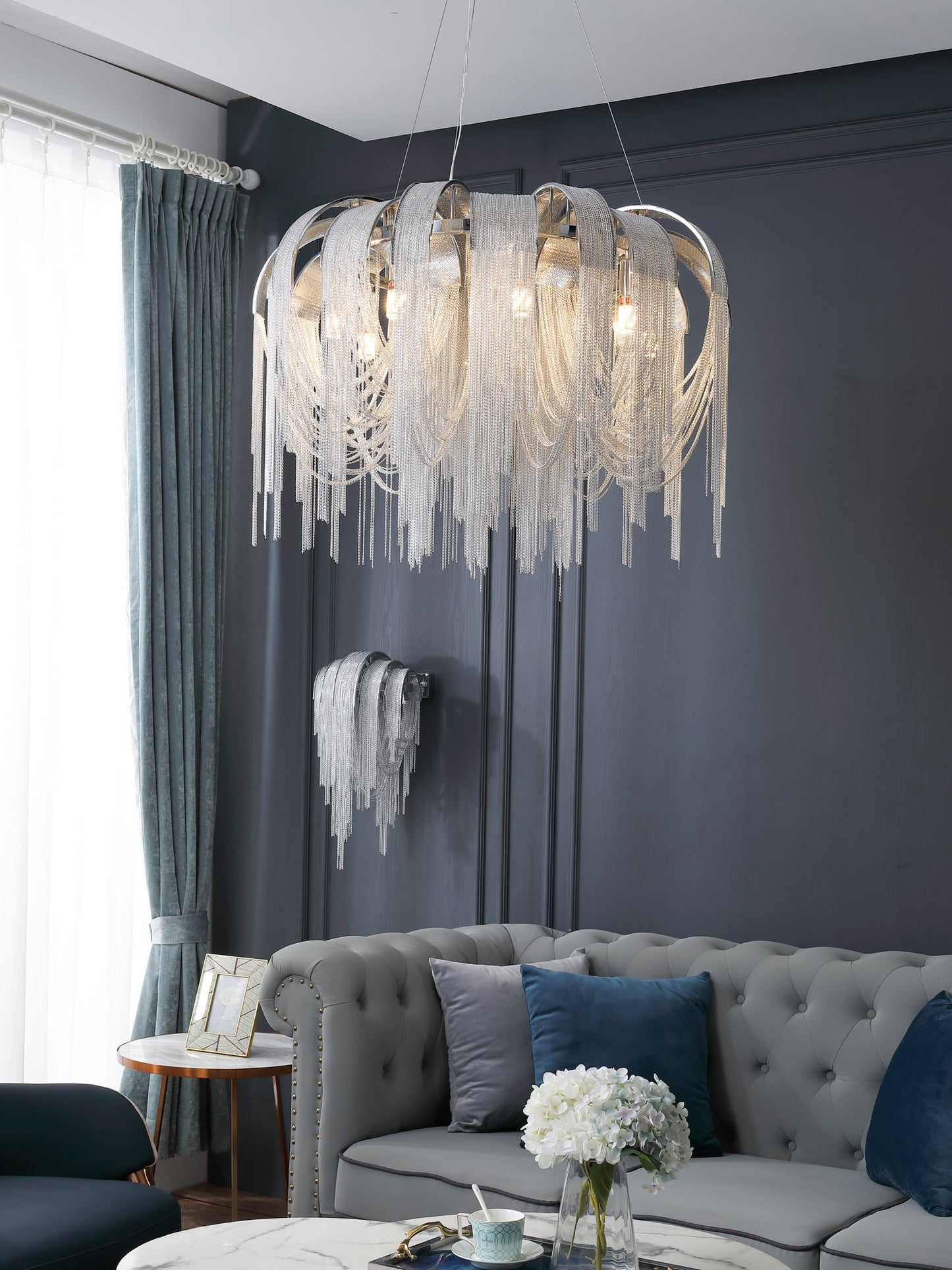 Volver Round Chandelier
