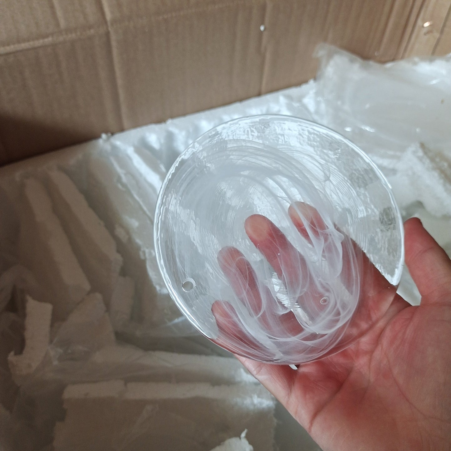 Nimbus Cloud Glass Chandelier