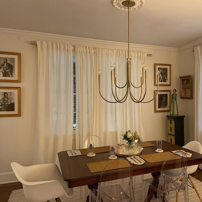 Swoop Arm Chandelier