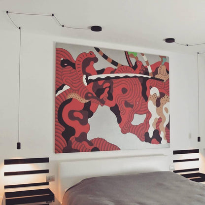 Lines free-form Pendant light