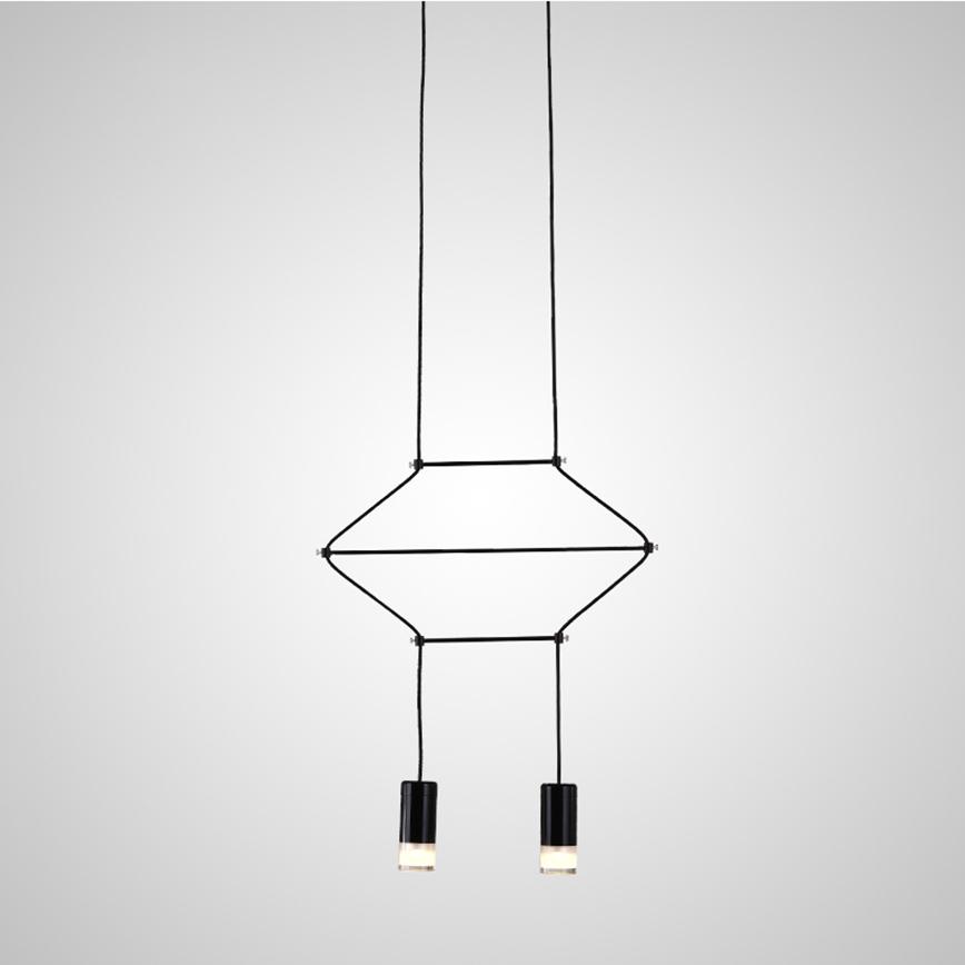 Lines 2D Hanging lamps