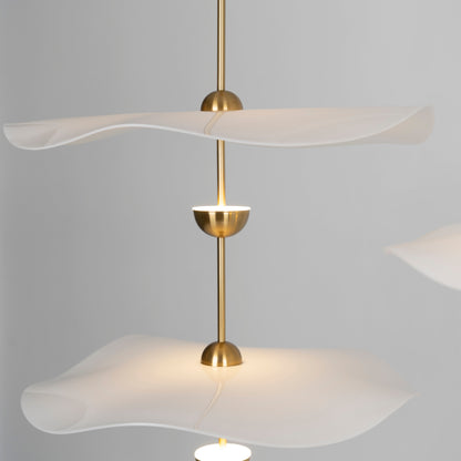 Envolee double biscuit Pendant light
