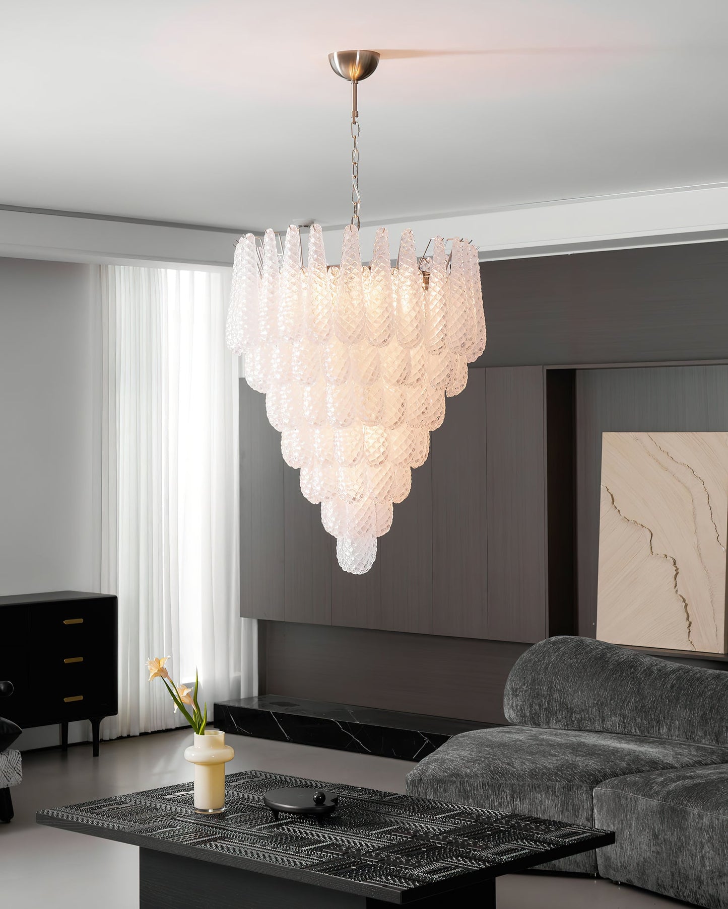 Graniglia Glass Chandelier