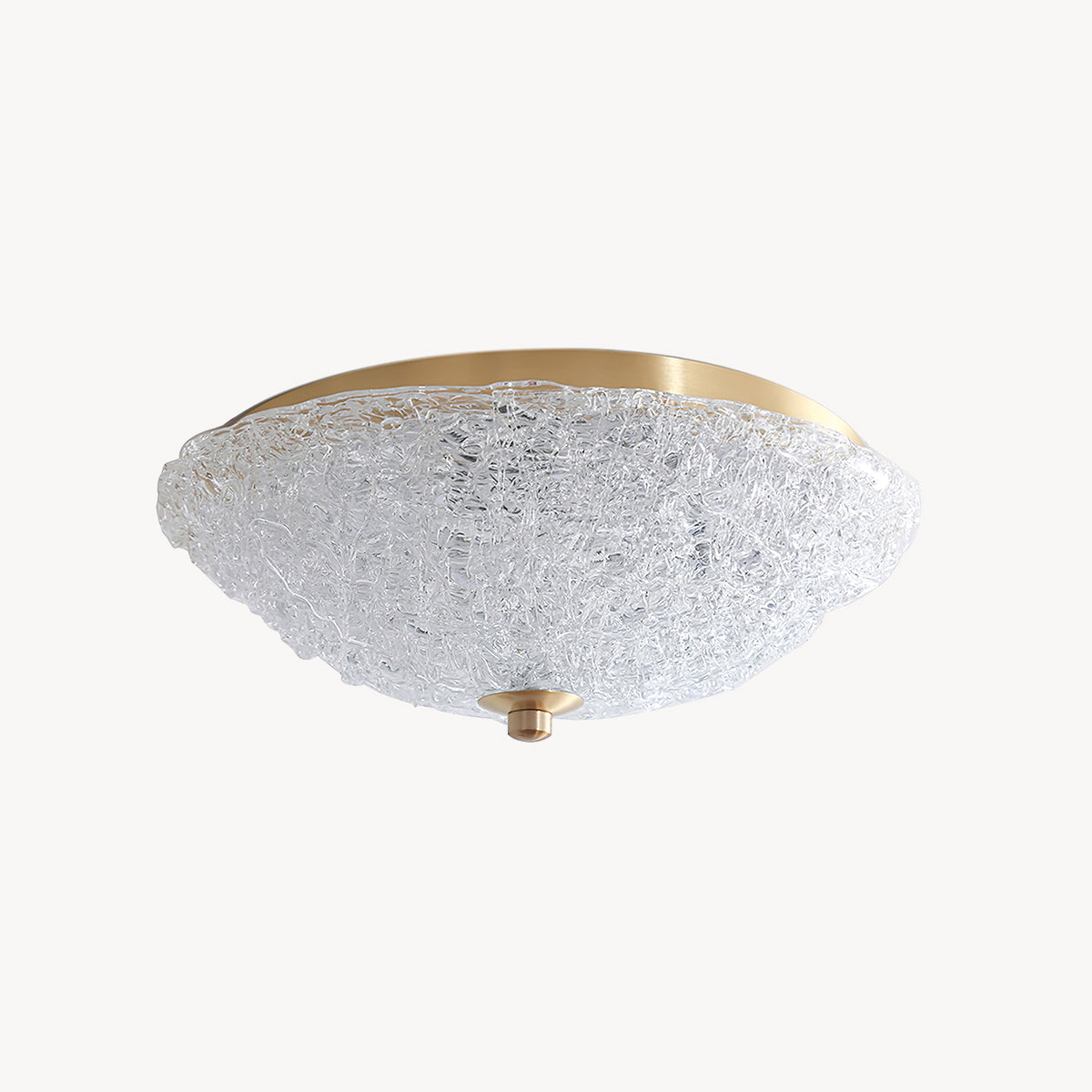 Crystal Wave Ceiling Light