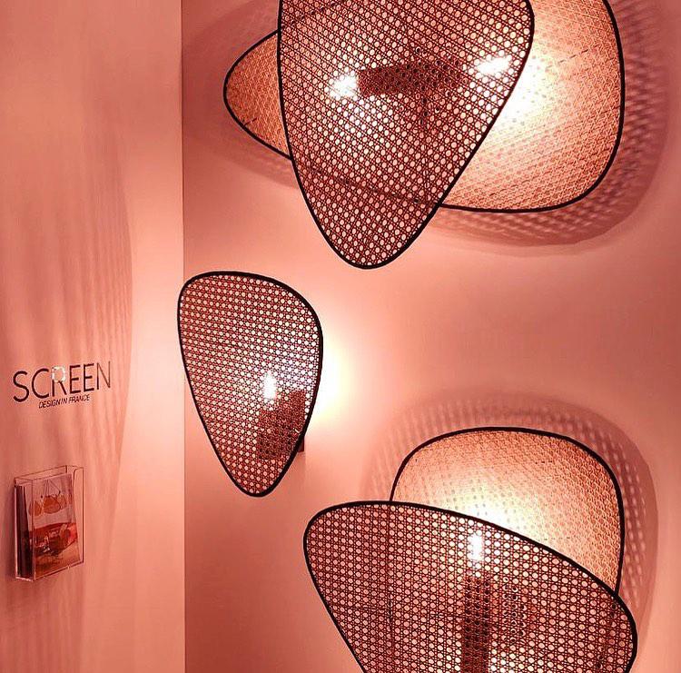 Screen Cannage Sconce