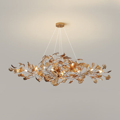 Acrylic Gingko Chandelier