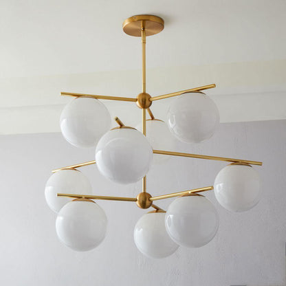 Sphere & Stem Chandelier