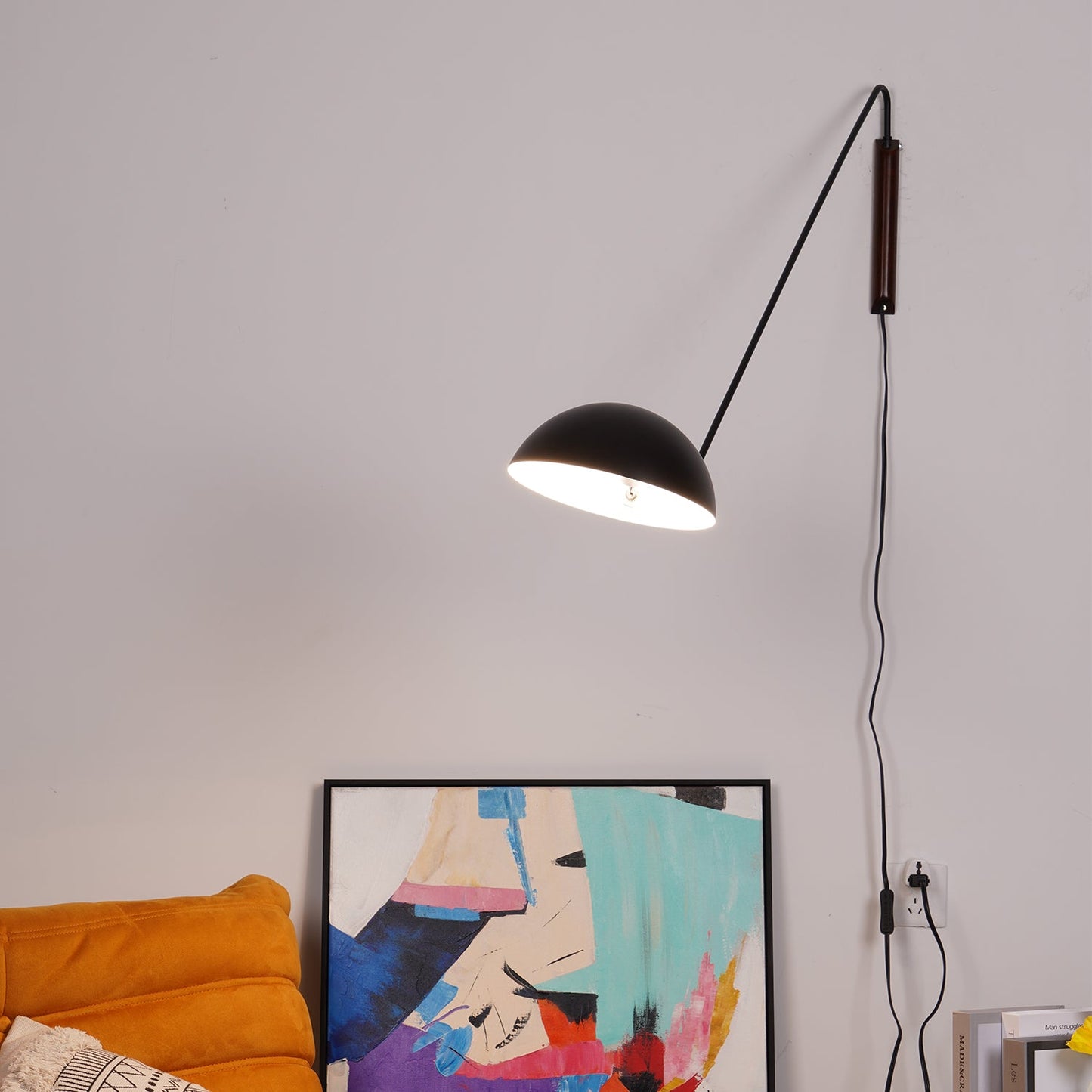 Swing Dome Wall Light