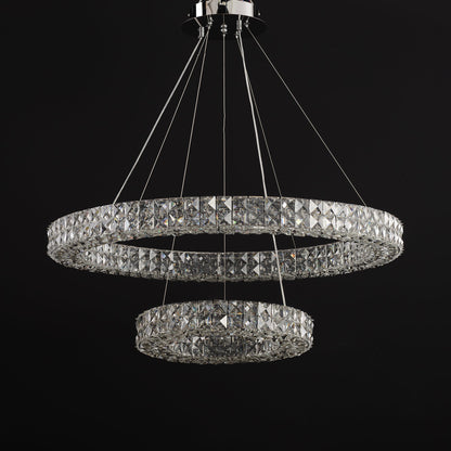 Asscher Ring Chandelier