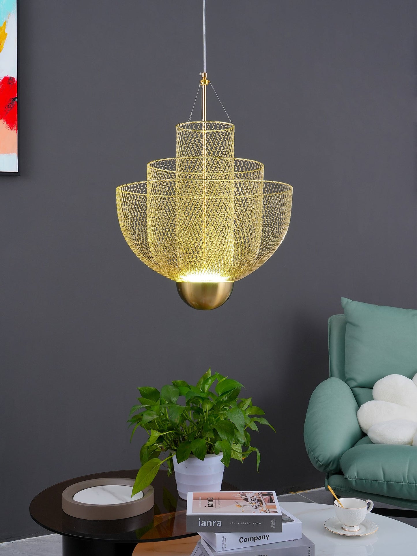 Meshmatics Chandelier