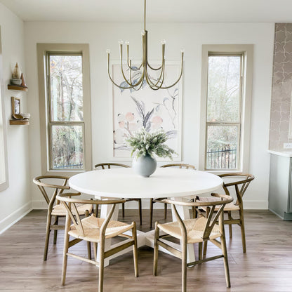 Swoop Arm Chandelier