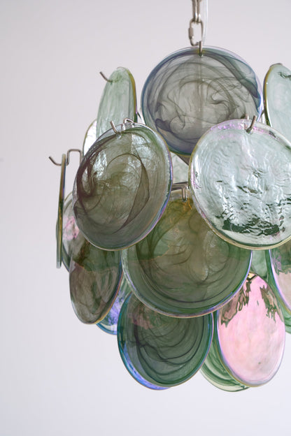 Loire Valley Glass Chandelier
