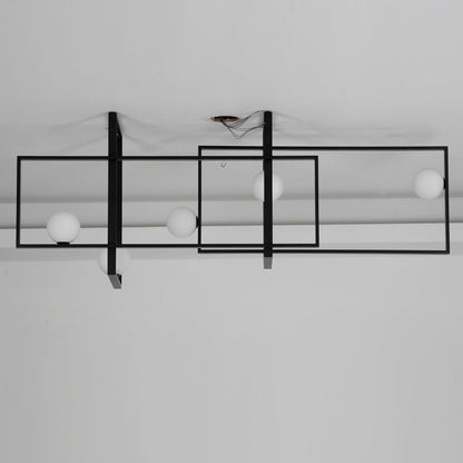 مصباح سقف زجاجي من موندريان 