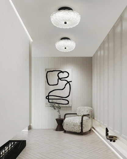 Crystal Halo Ceiling Light