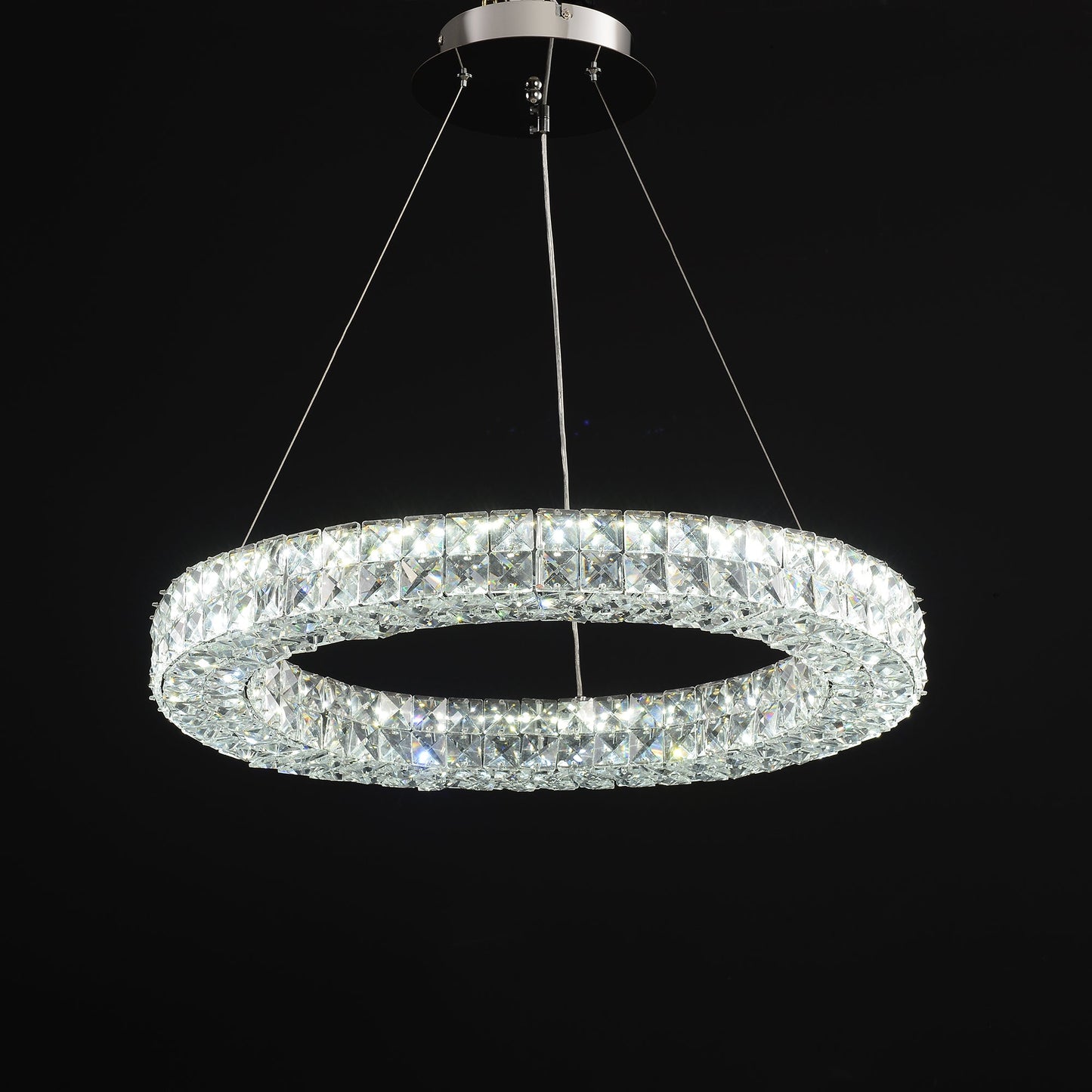 Asscher Ring Chandelier