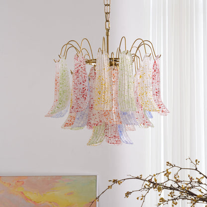 Venini Glass Chandelier