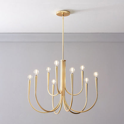 Swoop Arm Chandelier