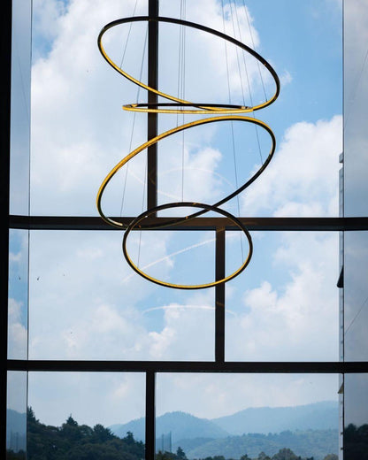 Lohja Gold Chandelier