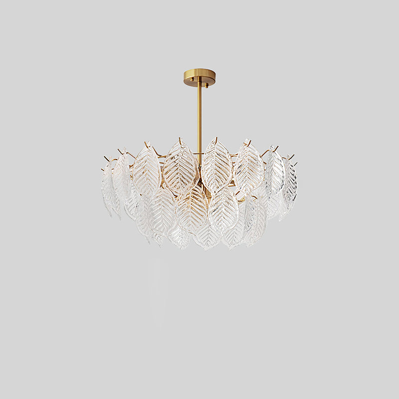 Leaf Glass Chandelier
