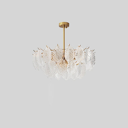 Leaf Glass Chandelier