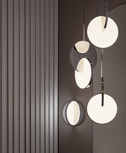 Double Circle Pendant Light