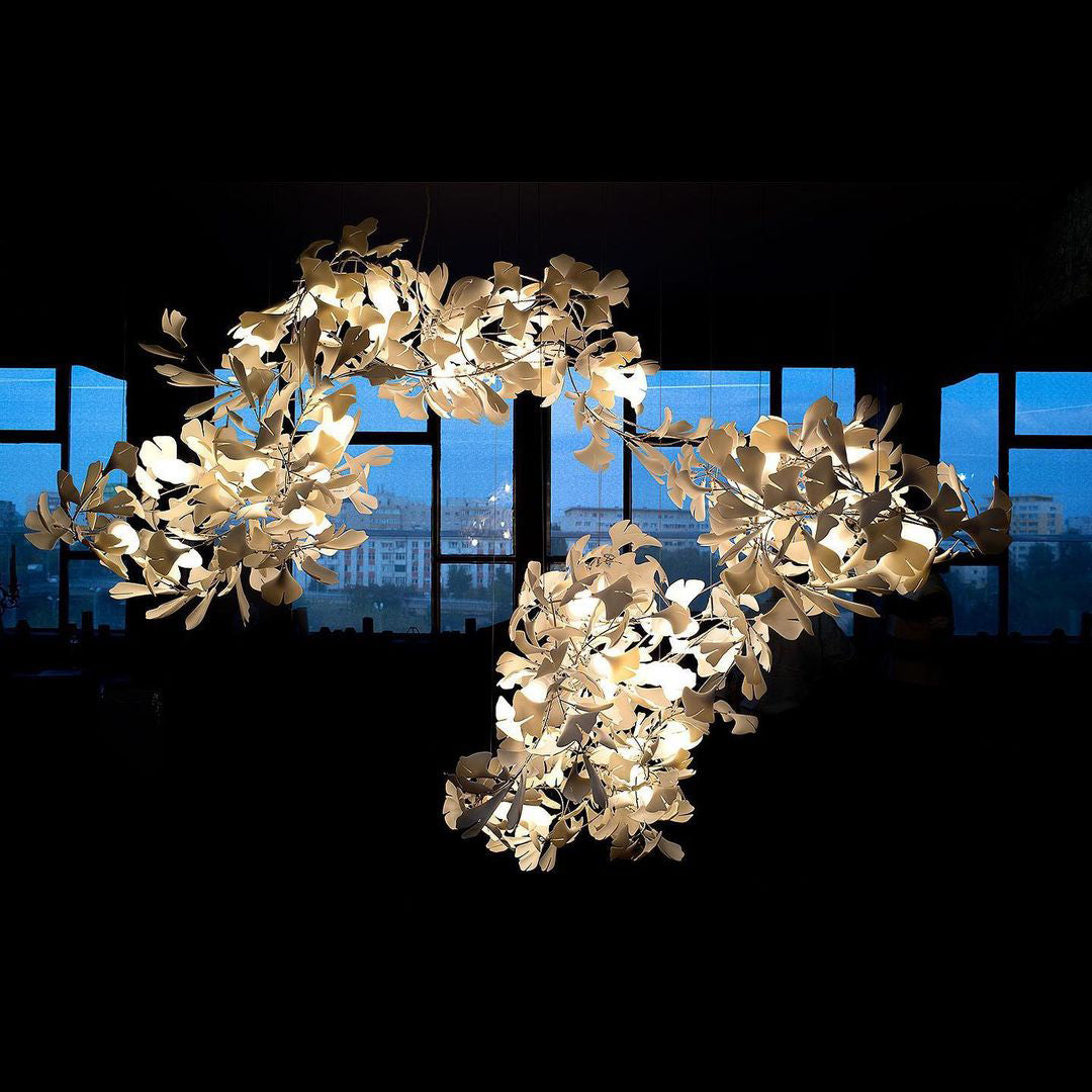 Gingko Chandelier B